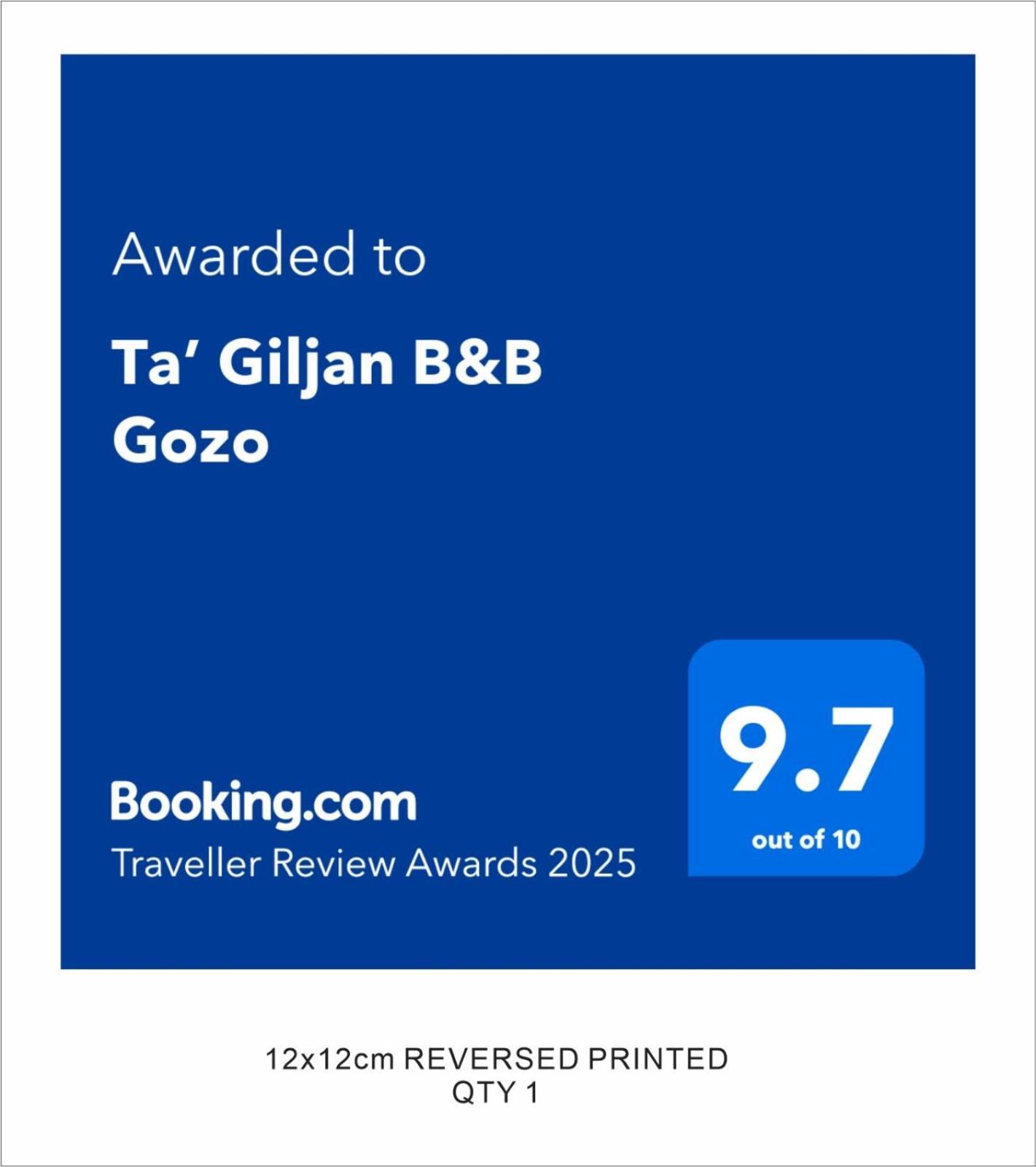 Ta' Giljan B&B Gozo Xaghra Luaran gambar
